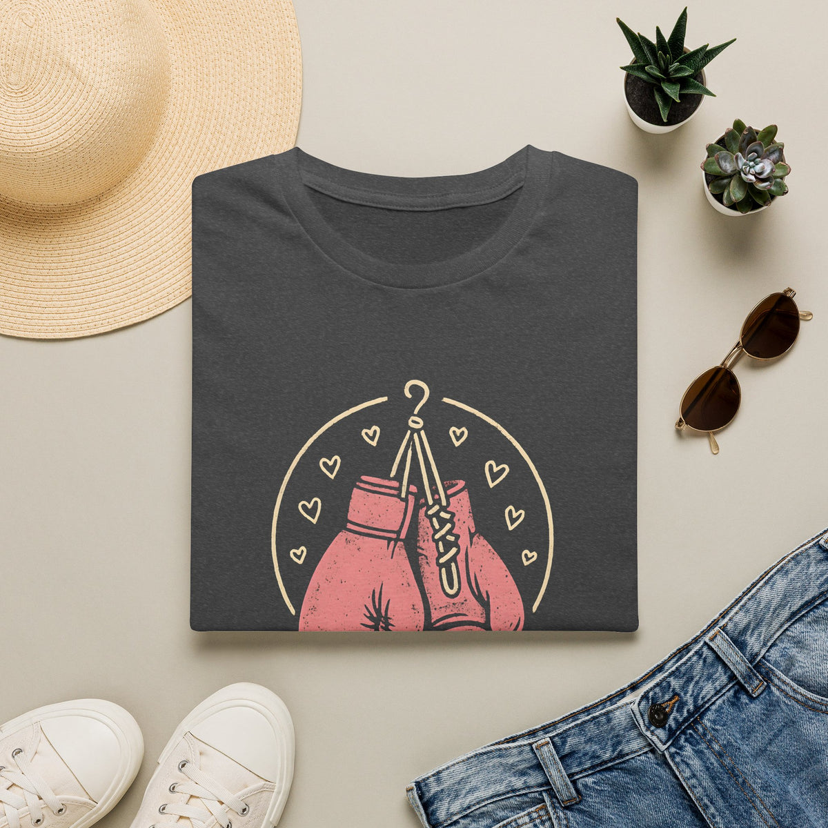 Boxing gloves in prayer T-Shirt