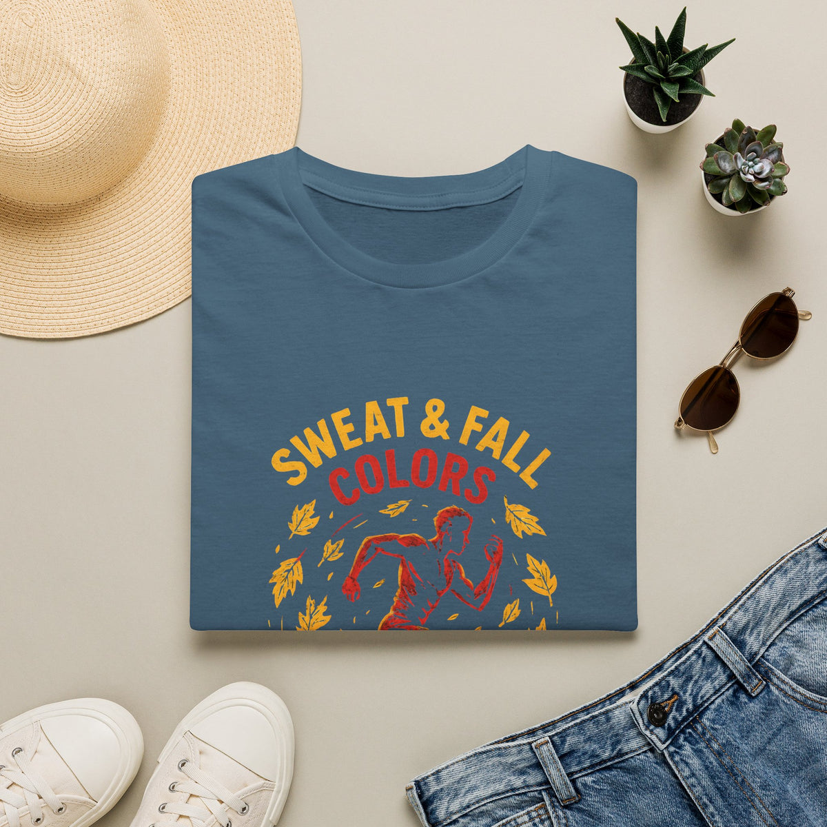 Sweat and Fall Colors T-Shirt