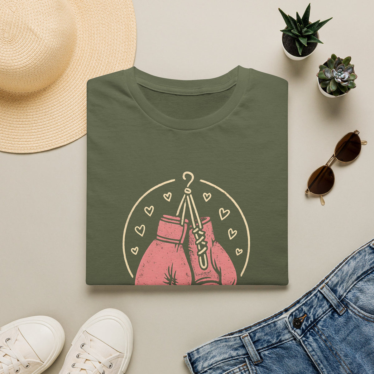 Boxing gloves in prayer T-Shirt