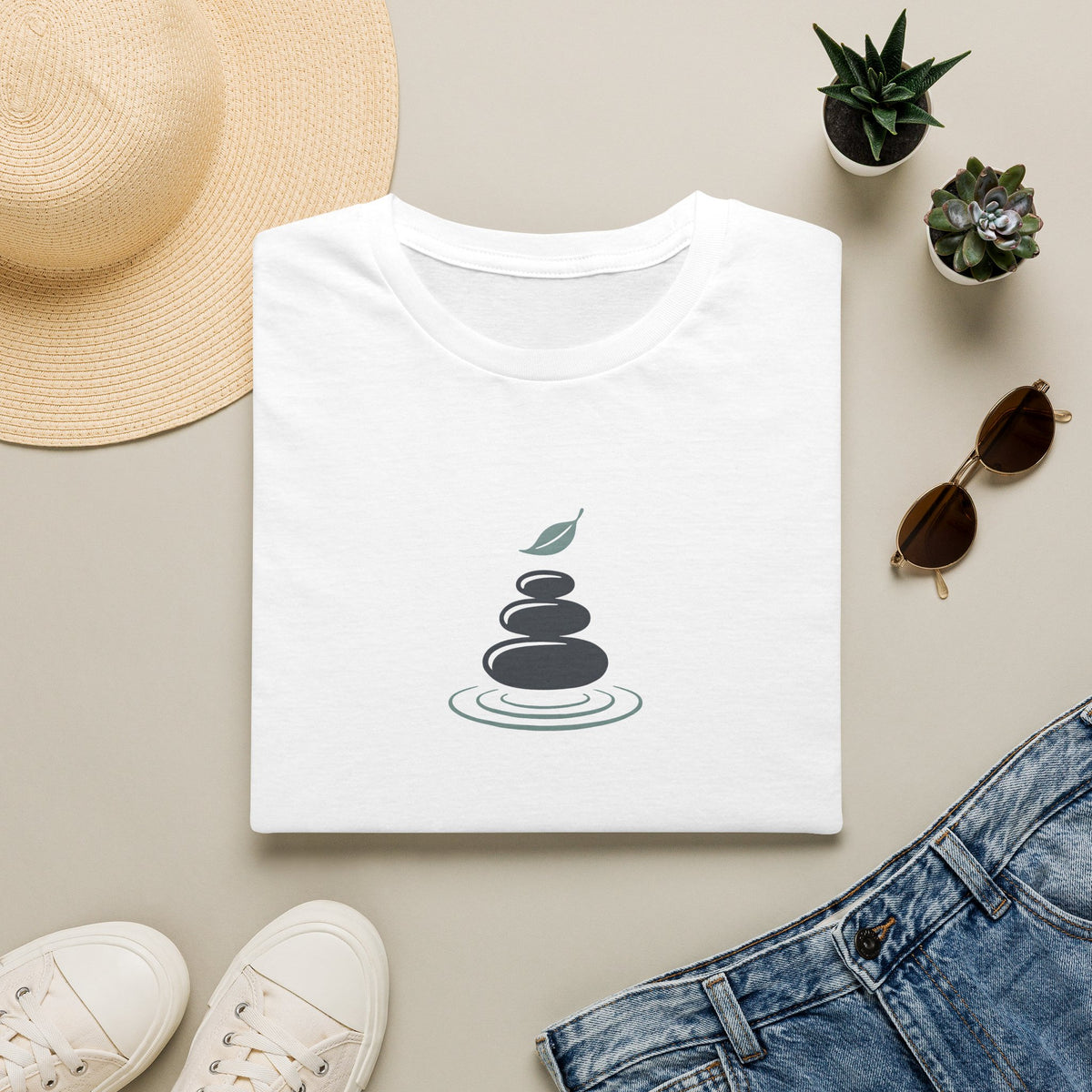 Zen Stone Stack T-Shirt