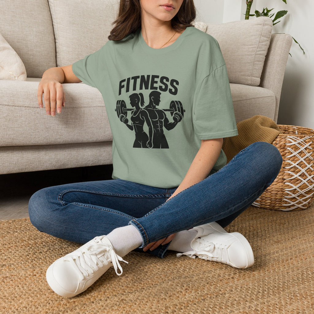 Bodybuilder lifting weights T-Shirt
