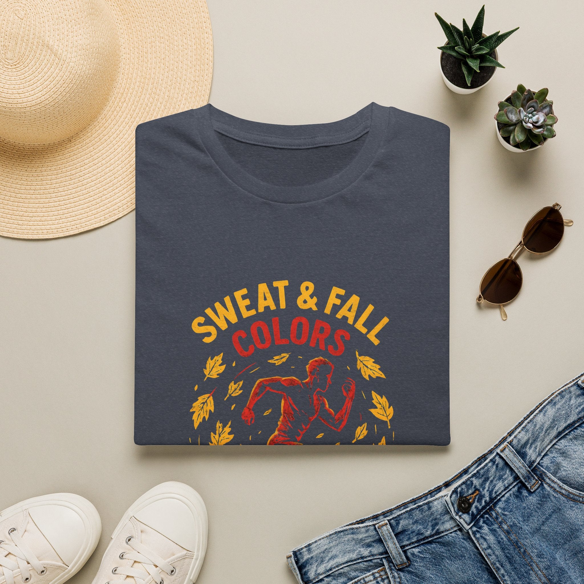 Sweat and Fall Colors T-Shirt