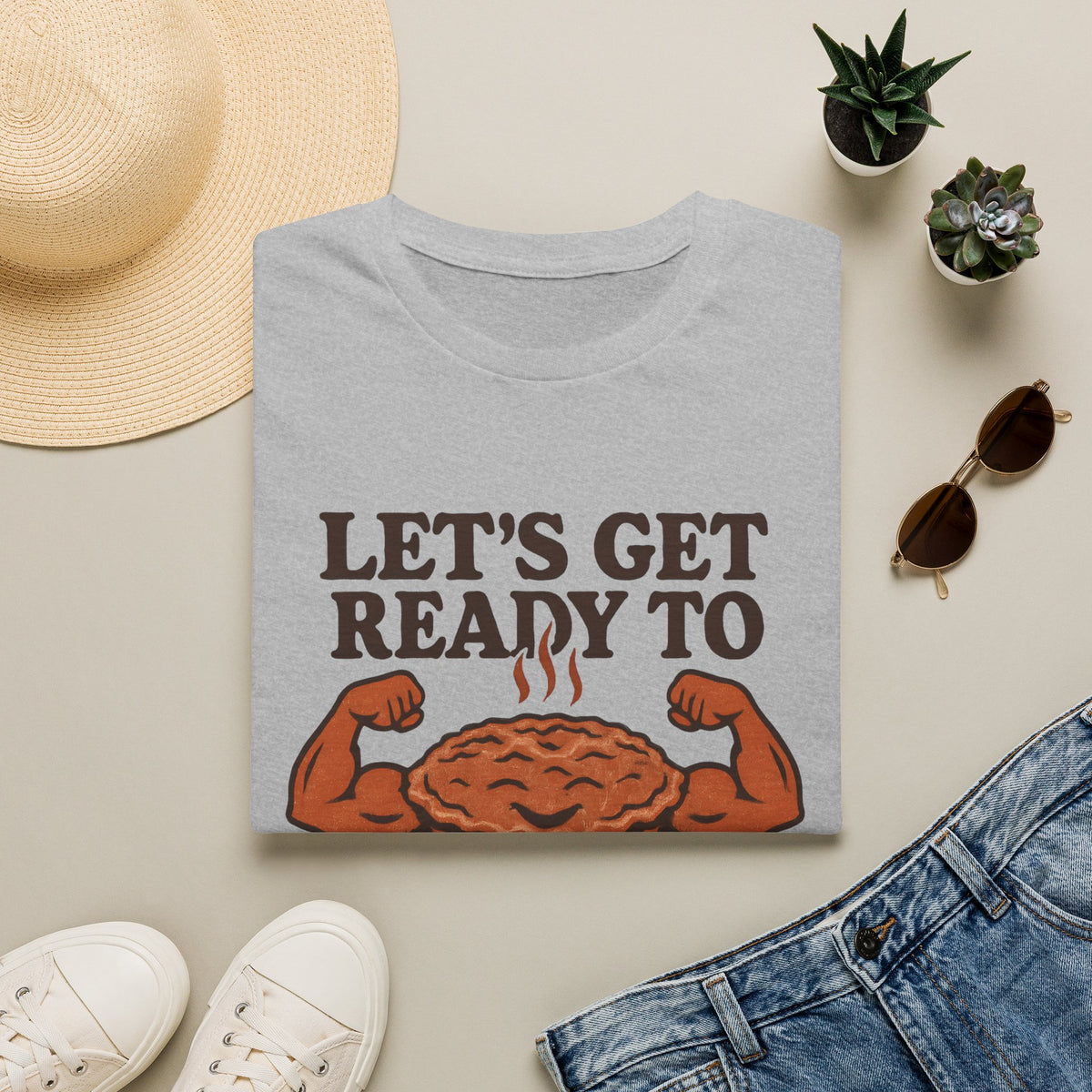 Muscular Crumble Pie T-Shirt