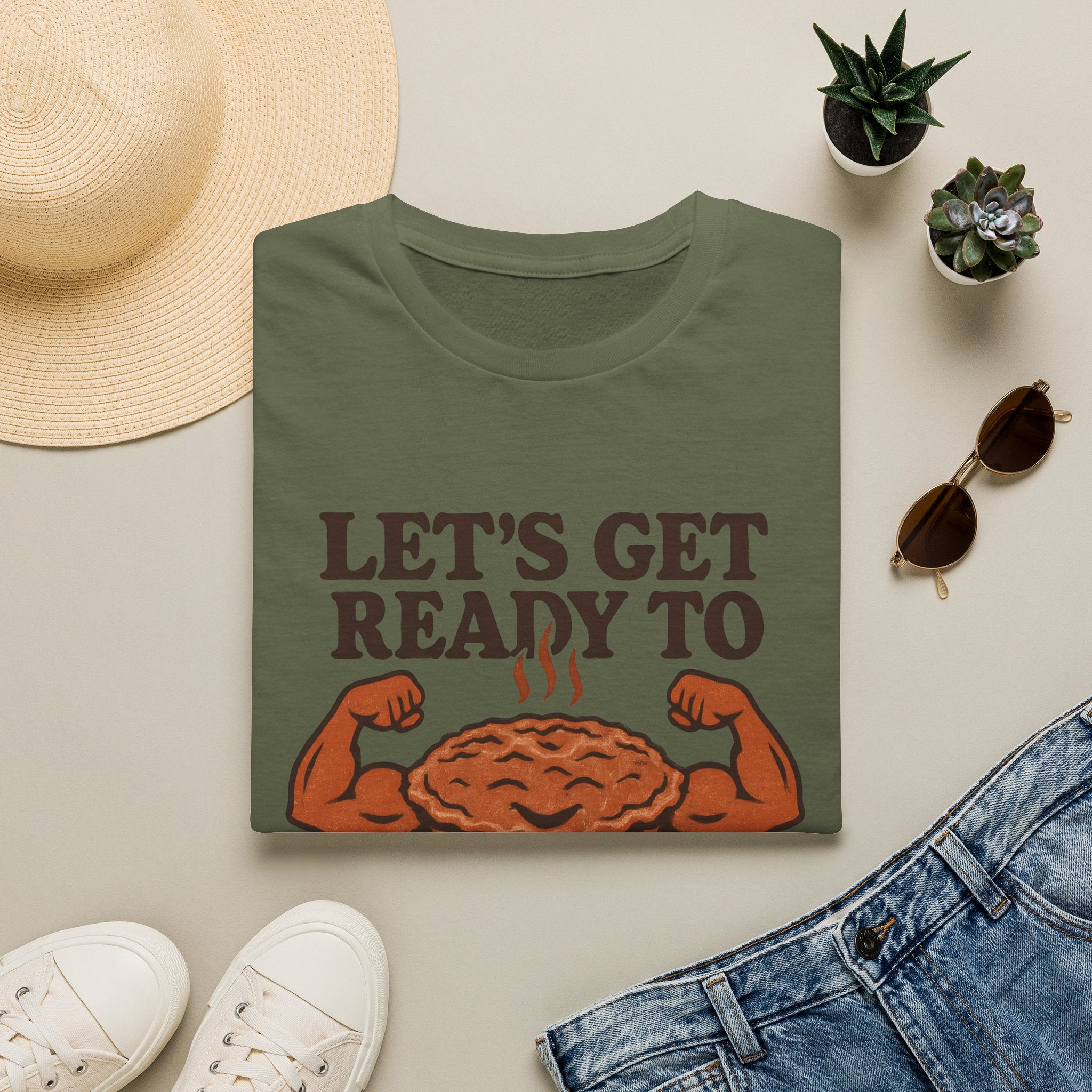 Muscular Crumble Pie T-Shirt