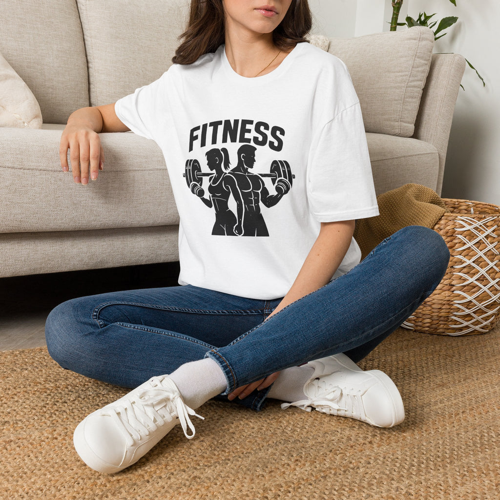 Bodybuilder lifting weights T-Shirt