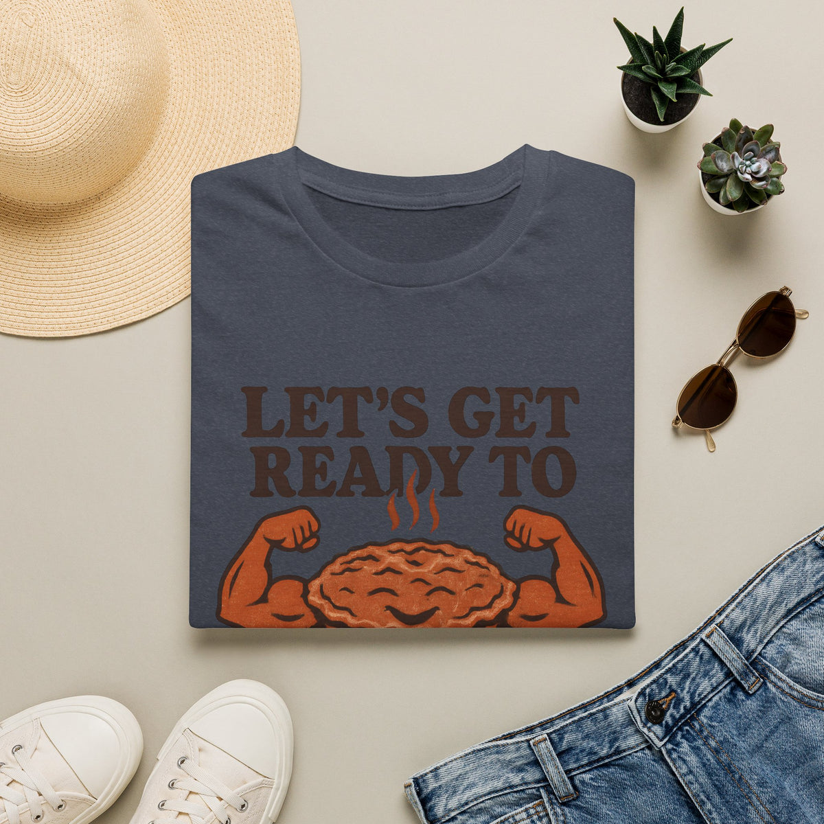 Muscular Crumble Pie T-Shirt