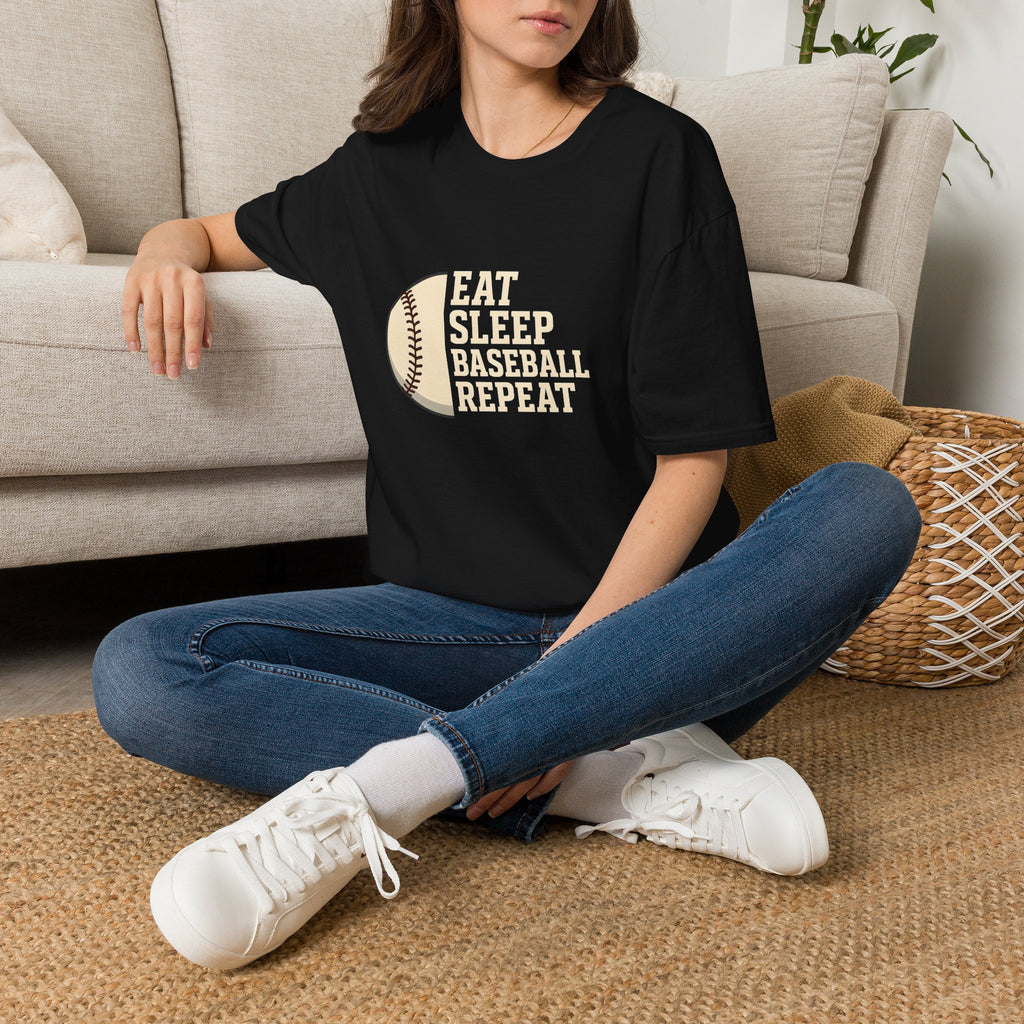 Eat Sleep Baseball Repeat T-Shirt
