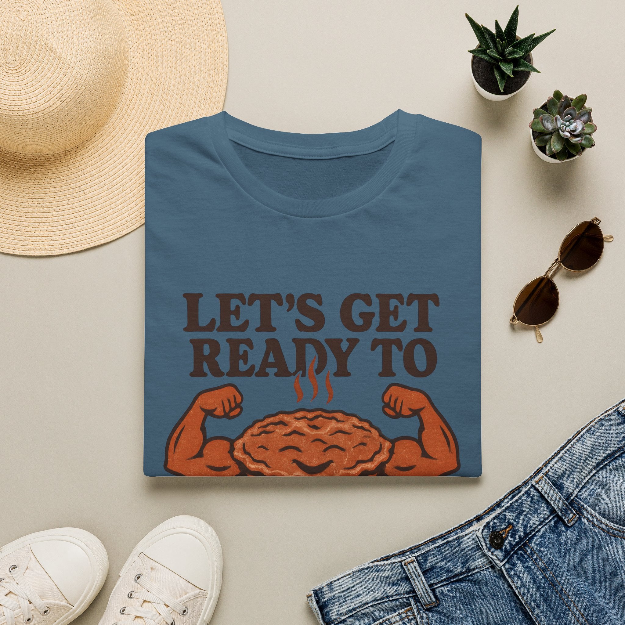 Muscular Crumble Pie T-Shirt