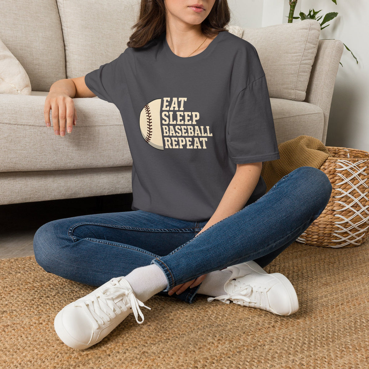 Eat Sleep Baseball Repeat T-Shirt