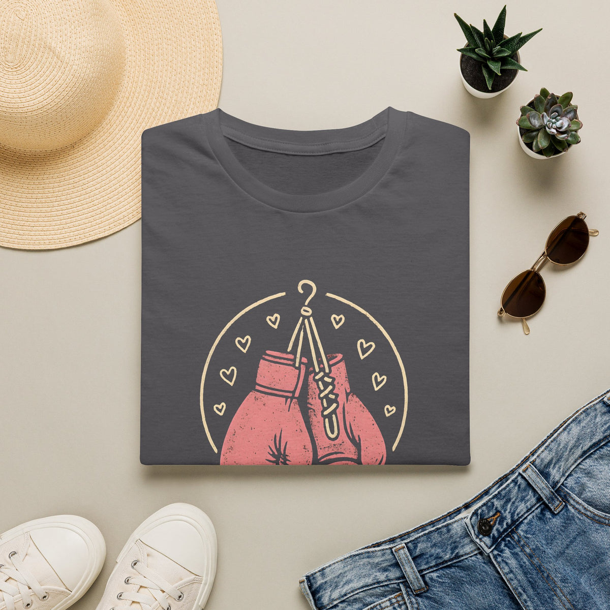 Boxing gloves in prayer T-Shirt