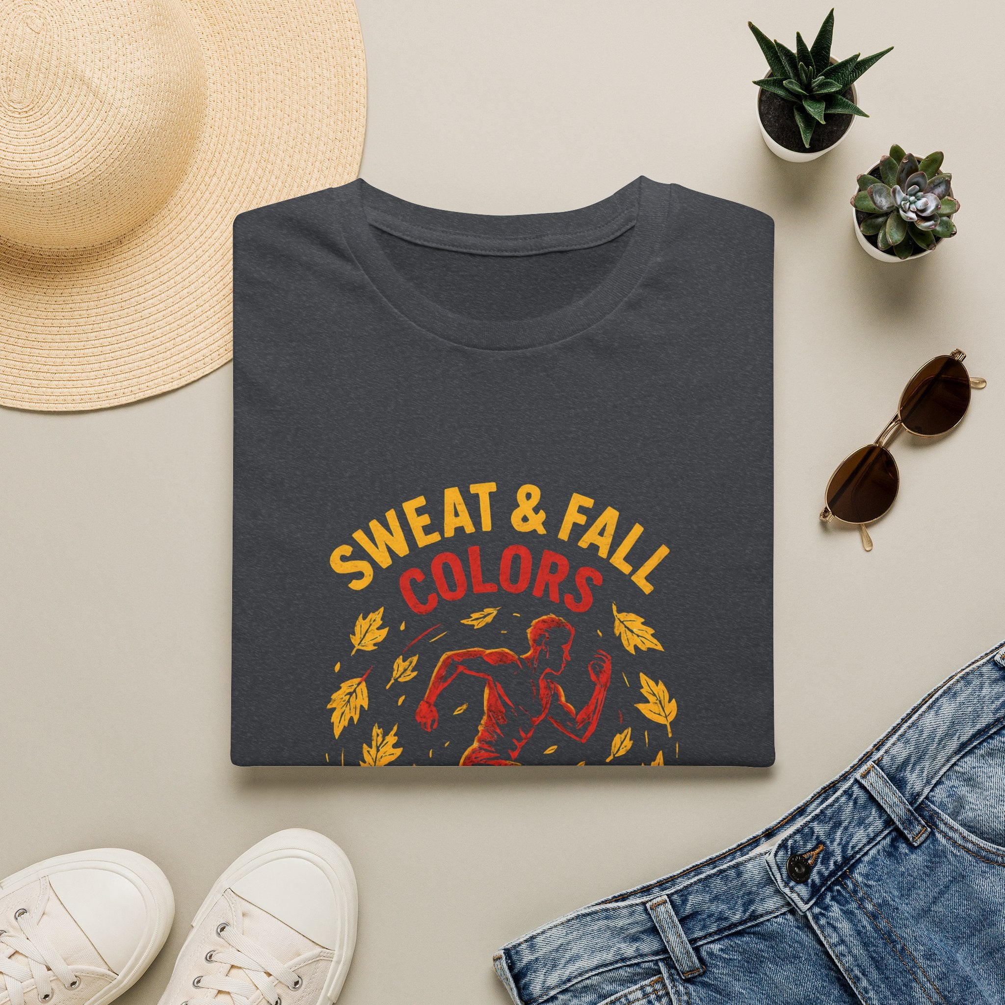 Sweat and Fall Colors T-Shirt