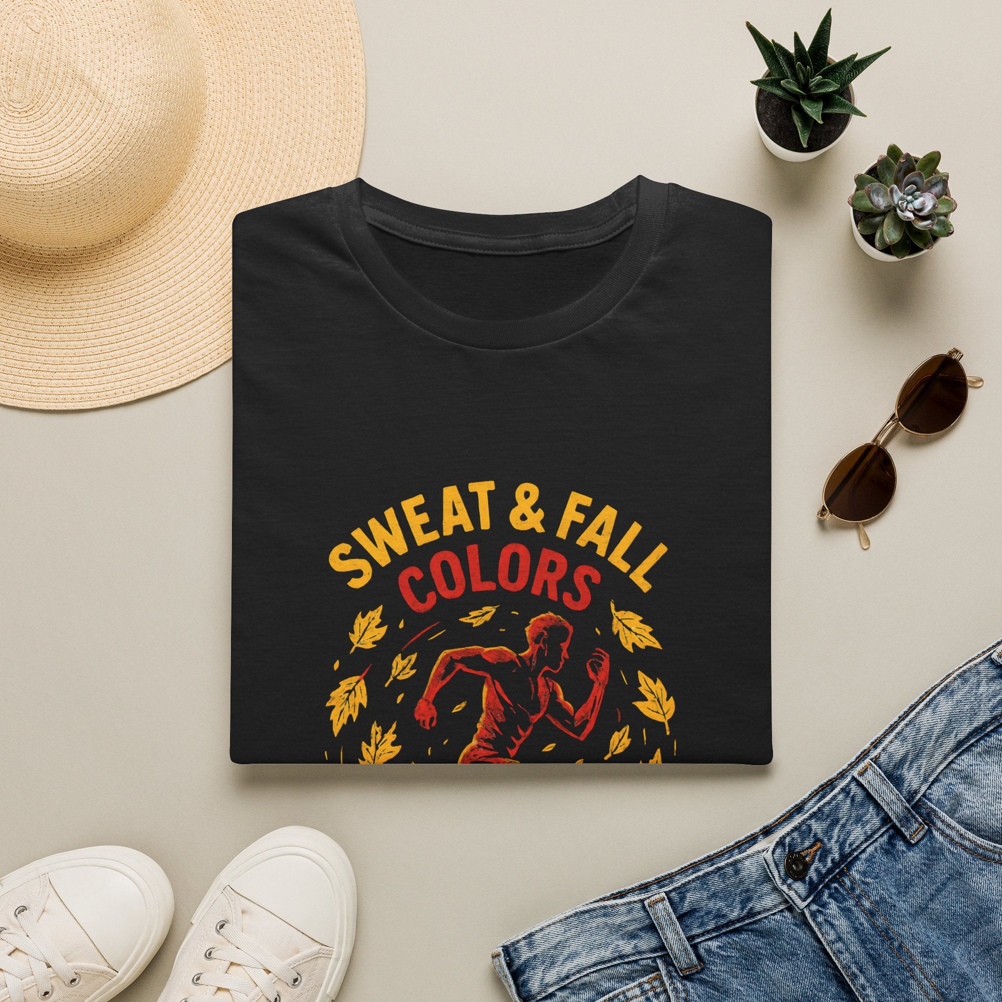 Sweat and Fall Colors T-Shirt
